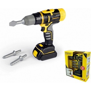 Smoby elektronická vŕtačka Stanley so svetlom a s troma nadstavcami