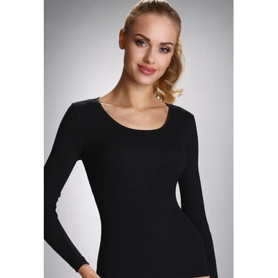 Eldar Памучна блуза в черен цвят в макси размери IreneEH-18411-CZARNY - Черен, размер 2XL