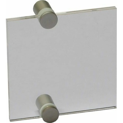 Informační dveřní tabulka Crystal Sign, 105 x 105 mm
