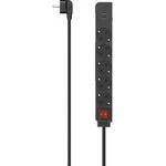 Hama 5 Plug + USB 1,4 m Switch (223184)