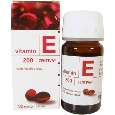 VITAMIN E ZENTIVA POR 200MG CPS MOL 30