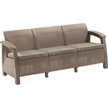 Keter Corfu Love Seat Max cappuccino