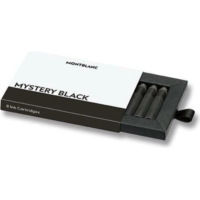 Montblanc Inkoustové bombičky Mystery Black 8 ks 1503/7128197