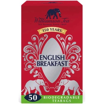 Williamson Tea černý čaj English breakfast 50 sáčků 125 g