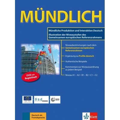 Mündlich - průvodní sešit a DVD k ústnímu projevu v němčině dle SERR