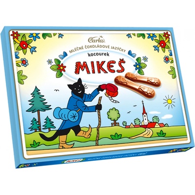 Carla Čokoládové jazýčky mlieče MIKEŠ 100 g