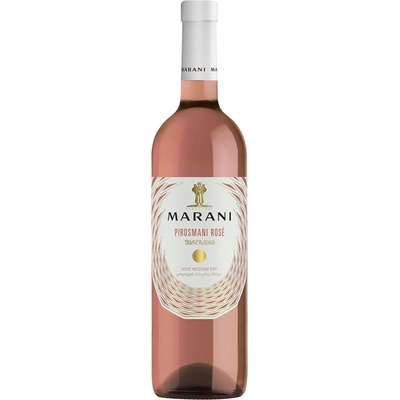 Marani ROSE PIROSMANI polosuché gruzínské 2022 13% 0,75 l (holá láhev)