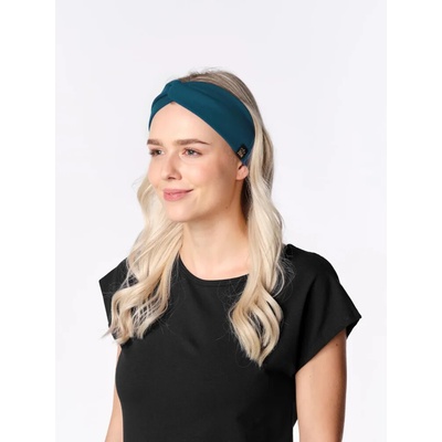 CityZen Čelenka turbanová modrozelená – Sleviste.cz