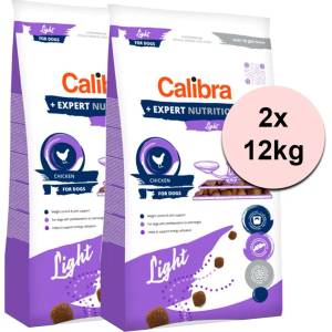 Calibra Dog EN Light 2 x 12 кг