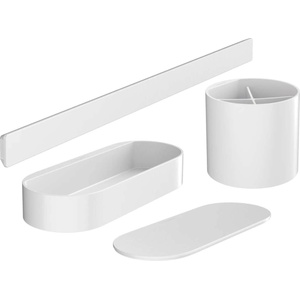 Hansgrohe WallStoris - Комплект аксесоари за баня, матово бяло 27968700 (27968700)