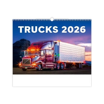 Trucks nástěnný 2026
