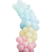 Ginger Ray Sada balónků na balónkový oblouk pastel mix