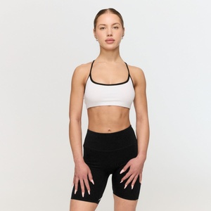 GymBeam Спортен сутиен Varsity White M