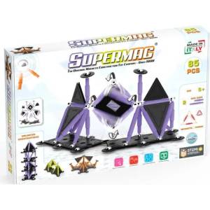 Supermag магнитен строителен комплект Technicolor 85 бр (0659)