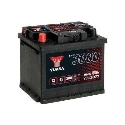 Yuasa YBX3000 12V 45Ah 380A YBX3077