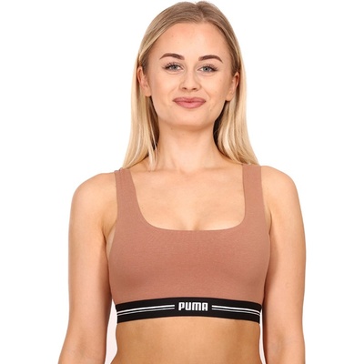 PUMA Дамски спортен сутиен Puma кафяв Puma | Kafyav | ЖЕНИ | S