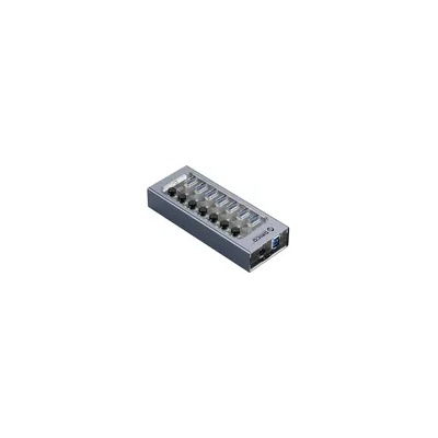 ORICO USB3.0 HUB 7 port with Power Adapter (AT2U3-7AB-EU-GY-BP)