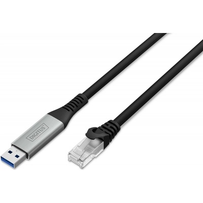 Digitus AK-300600-020-S USB 3.2 Gen 1 RJ45 vidlice USB A vidlice niklovaný 2m