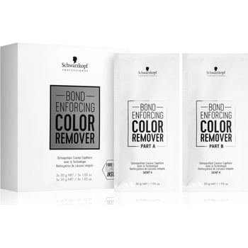 Schwarzkopf Bond Enforcing Color Remover продукт за отстраняване на цвета за изсветляване на косата 10x30 гр