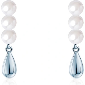 SAVICKI Обеци Eterniàle, сребро, перли
