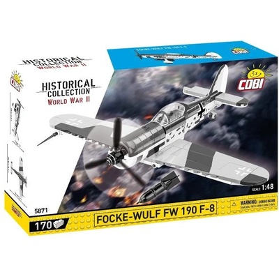 COBI II WW Focke-Wulf Fw 190 F-8, 1: 48, 170 к