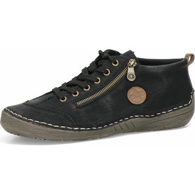 Rieker dámské komfortní polobotky černé