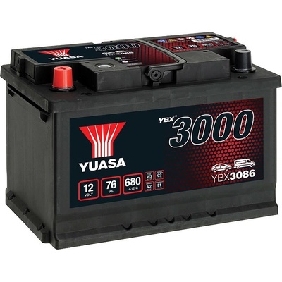Yuasa YBX3000 12V 75Ah 650A YBX3086