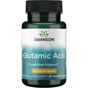 Swanson Glutamic Acid 500 mg [60 капсули]
