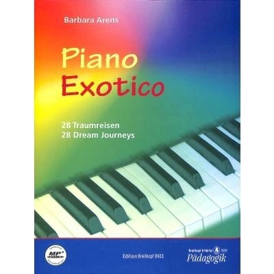 Piano Exotico skladby pre klavír sólo od Arens Barbara