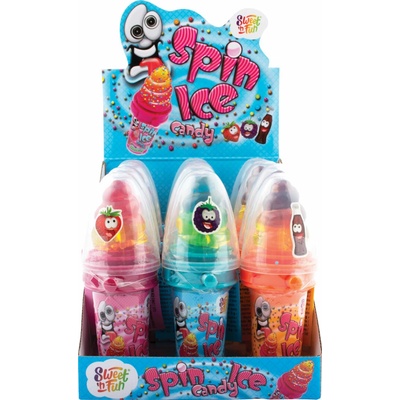 Sweet'n Fun Spin Ice lízanky + dražé 24 g