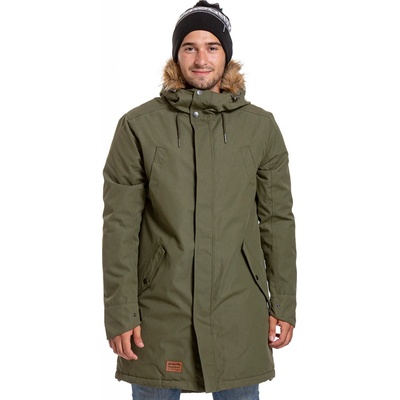 Meatfly Lars Parka Army Green – Zboží Dáma