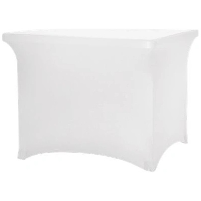 ZOWN Elastický poťah na hranatý cateringový stôl Biela SPTT-00289 92x92cm