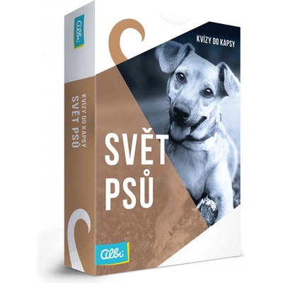 Albi Kvízy do kapsy Svět psů 50 karet