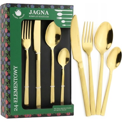 Silesia Emalia Sada příborů JAGNA 24 ks