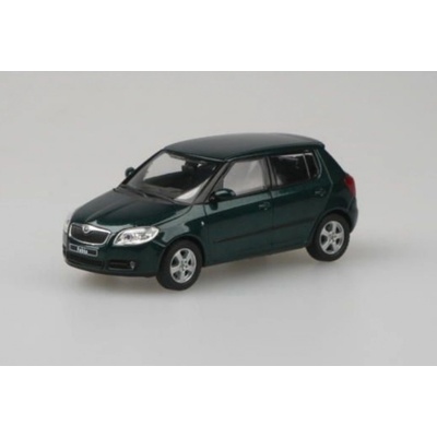 Abrex Škoda Fabia II HB 2006zelená 143AB 008HN 1:43