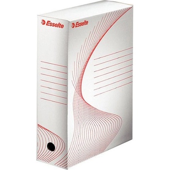 Esselte Архивна кутия картон Esselte 350x250x100 mm Бял (1304023-10-128102)