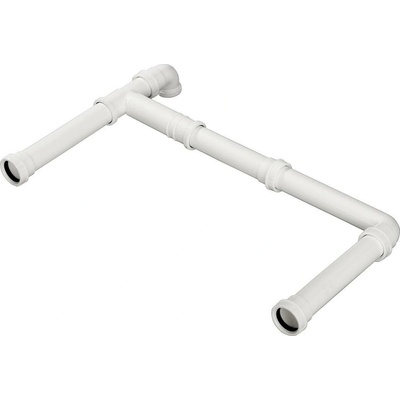 Blanco Doplňky - Odtokové spojení pro 2 dřezy, bílá, 225088