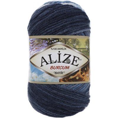 Alize Burkum batik 1899 modrošedo-bílá