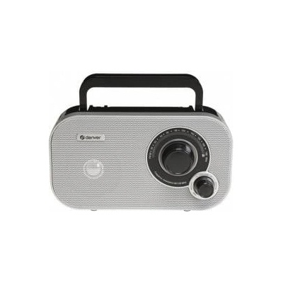 Denver Electronics Аналогово fm радио, Денвър, Силвър