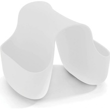 Držák na drátěnku a houbičku Saddle White Umbra