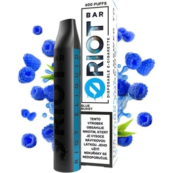 Riot Bar Blue Burst 10 mg 600 poťahov 1 ks