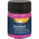 Farba na svetlý a tmavý textil JAVANA 50 ml Magenta