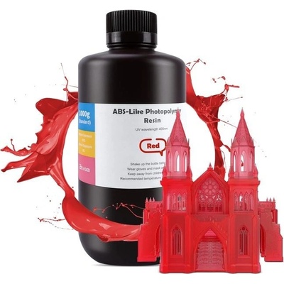 ELEGOO ABS-like Resin 1KG Red 50.103.0109 – Zboží Živě