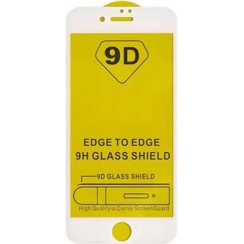 Image 1 of Apple Стъклен протектор за целият екран 9D за iPhone 8 Plus / iPhone 7 Plus, бяла рамка