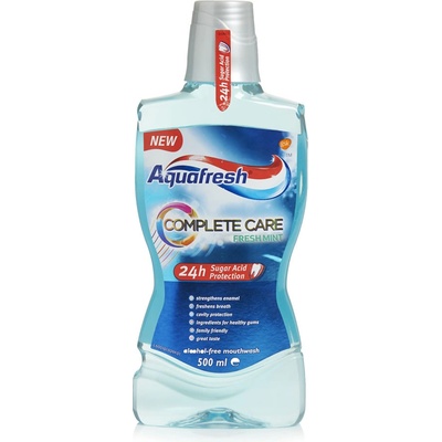 Aquafresh Complete Care Fresh Mint bez alkoholu 500 ml