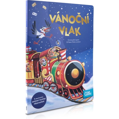 Dětská kniha - Vánoční vlak