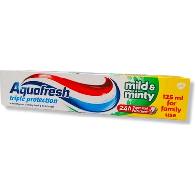 Aquafresh паста за зъби, Mild & Minty, 125мл