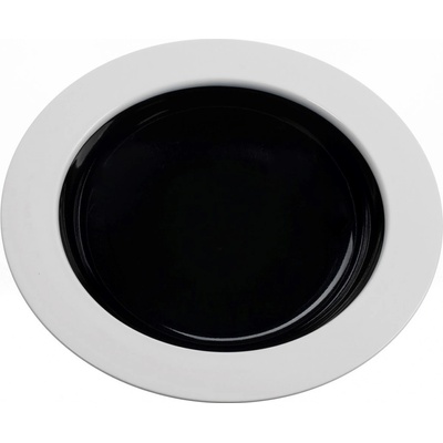 Omada tanier Eat Pop Soup plate 23,5 x 4,5 cm čierna