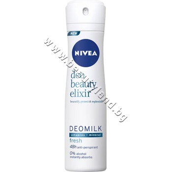 Nivea Дезодорант Nivea Beauty Elixir Deomilk Fresh, p/n NI-84488 - Дамски спрей дезодорант за деликатната кожа (NI-84488)