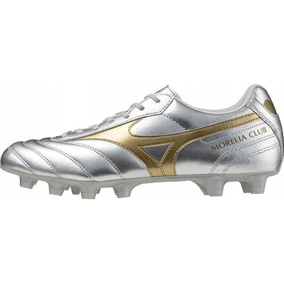 Mizuno MORELIA II CLUB FG stříbrné
